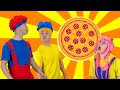 Pepperoni & Macaroni with Puppets | D Billions Kids Songs