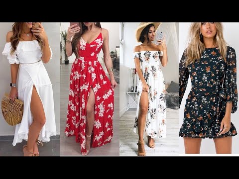 🌻MODA 2022 MUJER VESTIDOS! OUTFITS PARA VESTIR BIEN PRIMAVERA VERANO 2022 TENDENCIAS ROPA DE MODA