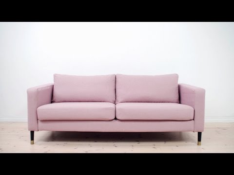 Easy Style Makeover For Your IKEA Karlstad Sofa With Bemz