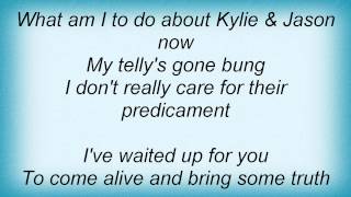 Crowded House - My Telly&#39;s Gone Bung Lyrics