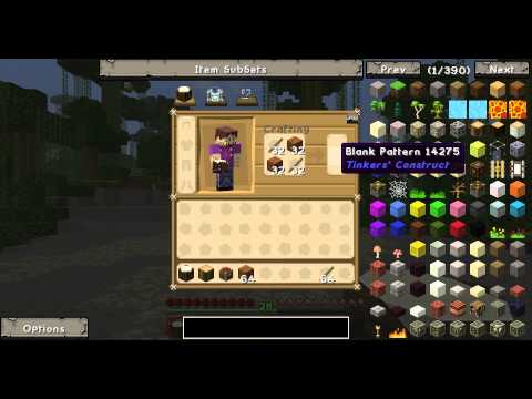 Minecraft Mod Minute: Tinker's Construct Part 1: Tinker's Tables