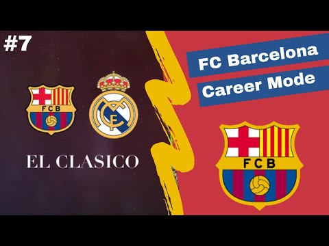 EL CLASICO at Camp Nou - FIFA 20 FC Barcelona Career Mode EP7