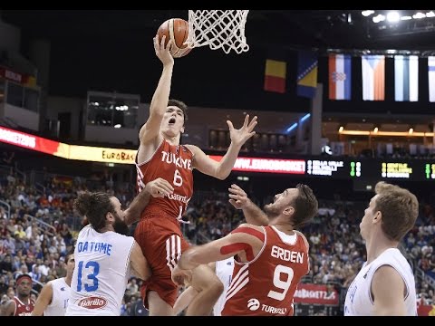 Cedi Osman 12 points ( Italy 87-89 Turkey | EuroBasket 2015)