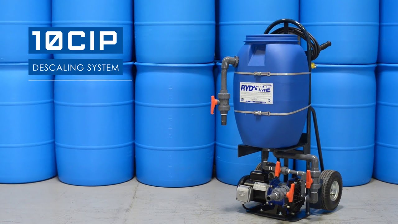 RYDLYME 10CIP (Clean in Place) Industrial Descaling System