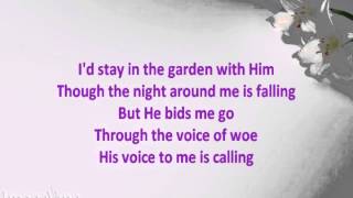 In The Garden with Lyrics by Alan Jackson