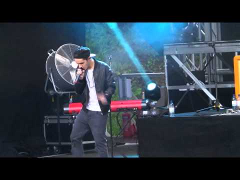 The Wanted - The Killers medley - Scarborough Open Air Theatre 14/6/13