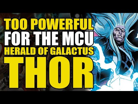 Too Powerful For Marvel Movies: Herald of Galactus Thor | Comics Explained
