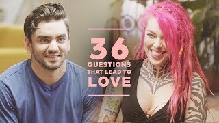 Can 2 Strangers Fall in Love with 36 Questions? Claudio + Victoria