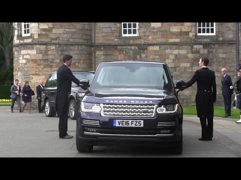 Justin Trudeau arrives for audience with the Queen