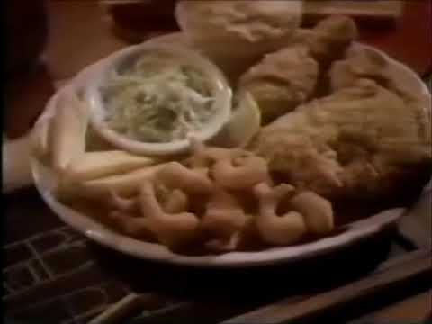 PO FOLKS Restaurant  1988 TV Commercial