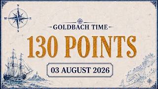 Goldbach Time & News!