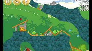 Angry Birds 21-11 Bad Piggies 3 Star Walkthrough (