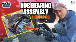 How To Replace Rear Hub Bearing Assemblies - Dodge Neon (Andy’s Garage: Episode - 403)