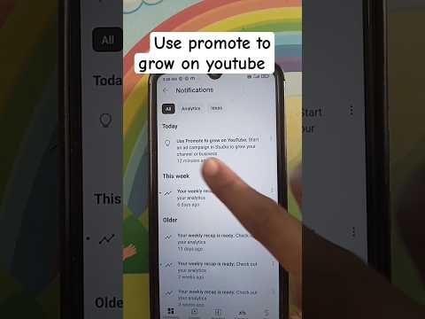 use promote to grow on youtube 😊 #youtube #notification #shorts #trending #promote #viralvideo