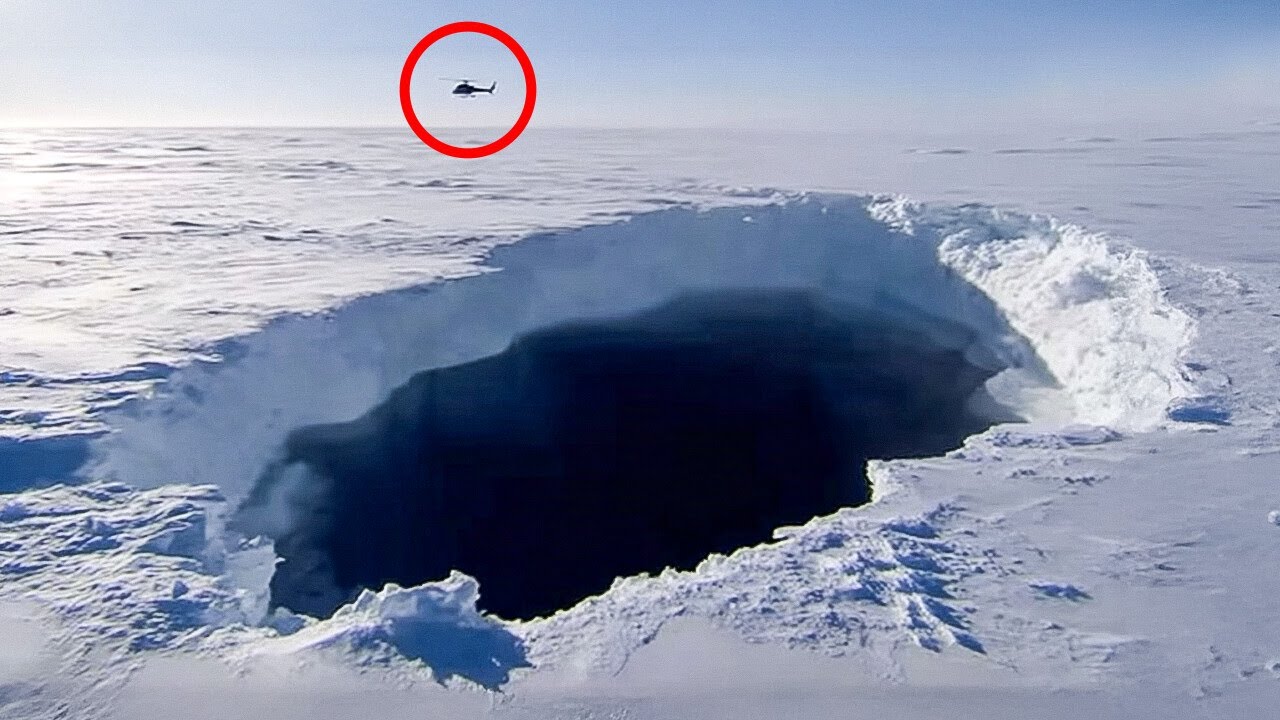 Monster Hole Found Under Greenland’s Ice - It’s Millions of Years Old