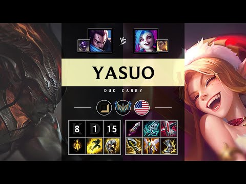 Yasuo ADC vs Jinx: Rampage - NA Challenger Patch 14.20