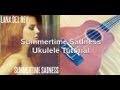 Summertime Sadness Lana Del Rey Ukulele ...