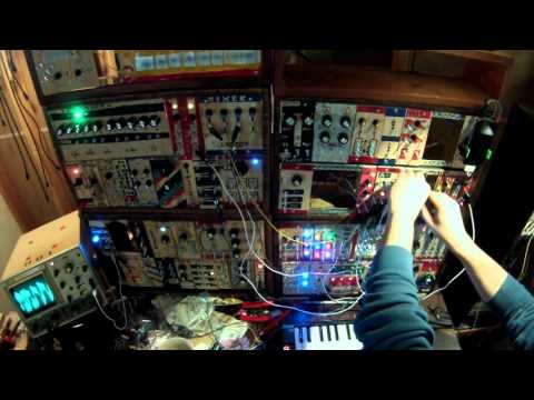 CB's DIY Modular Synth: 2-16-2016 Arduino oscillator, MIDI, and PT2399 digital delay circuit