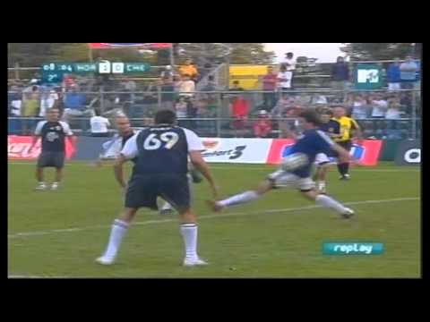 Vidaut marcando um golaço no rock gol mtv 2007