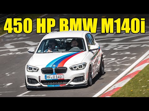 A Lap in a 450 HP BMW M140i on the Nürburgring!