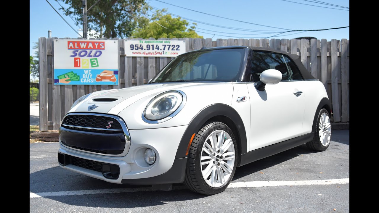 2017 MINI Cooper S Convertible β Fun & Fast Ride ...