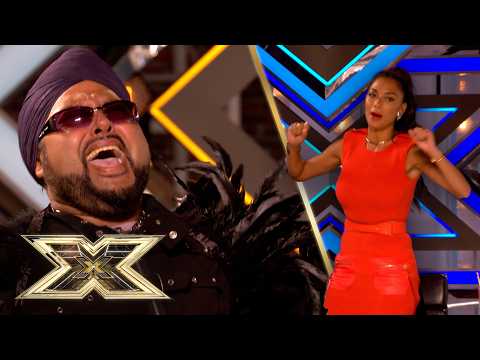 Amrick Channa 'PUMPS IT UP' for Nicole Scherzinger! | Unforgettable Audition | The X Factor UK