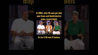 2002 after 50 cent got shot nine times and blacklisted by major record labels #50cent #eminem #drdre