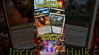 Infinite Combats Incredible Hulk Turn 1 Kill Magical Christmas Land #mtg #edh #combo #marvel