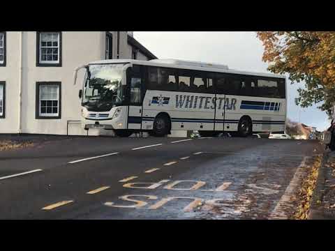 Whitestar Coach passing The Orry