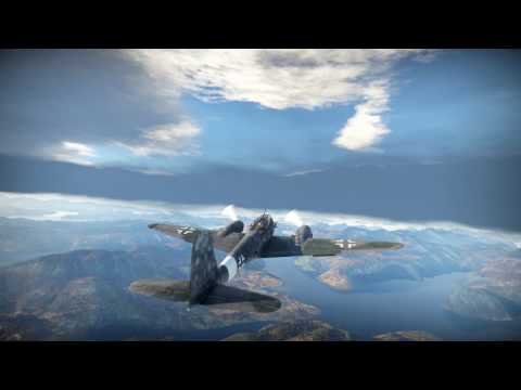 War Thunder, Germany, Junkers Ju 88C-6, realistic battle 5