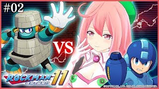 【ロックマン11】発売記念：２号が最新作を初見プレイ！ブロックマン編【実況】