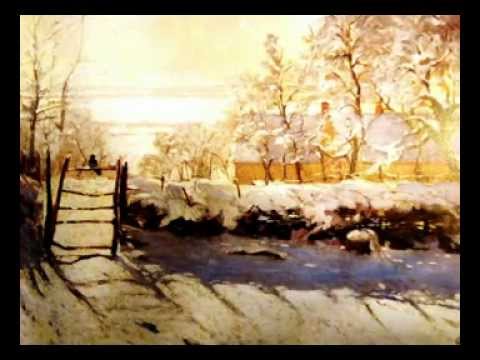 Claude Monet - Os efeitos da neve