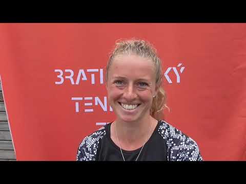 Majstrovstvá v tenise mužov a žien 2023 Rozhovor s Laurou Svatíkovou po postupe do finále