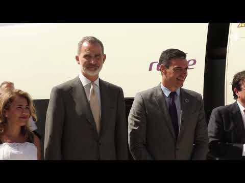 Viaje inaugural de la primera fase de la Línea de Alta Velocidad Plasencia-Badajoz de S.M. el Rey