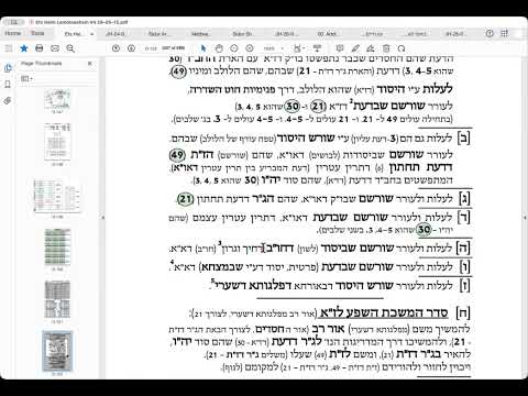 הרב יואל חקון - ישיבה תשפ״ו - נענועים - שיעור 08 - סידור.
