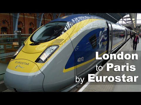 London to Paris by Eurostar e320
