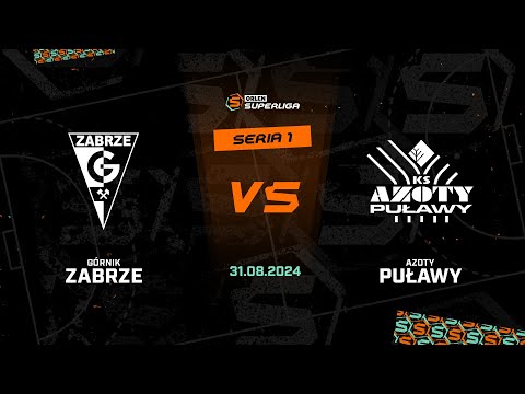 1. seria: Górnik Zabrze - Azoty Puławy [SKRÓT]