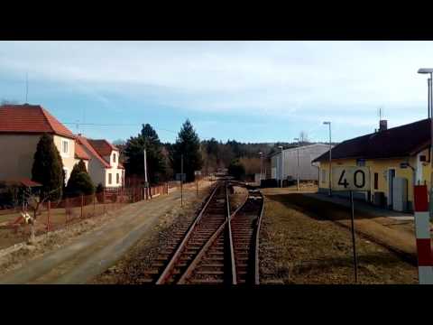 Jízda na trati Nezvěstice - Příkosice