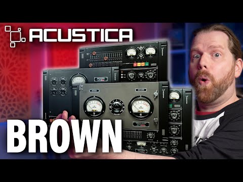Get great real ANALOG sound with the Acustica Audio Brown Plugin Suite!