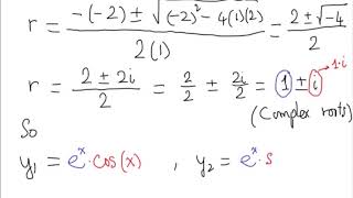 Topic 14A.  Non-homogeneous Second Order Linear Equations
