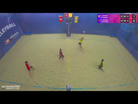 18:40 A. Zabuha / M. Kyselov - M. Anhelov / V. Antoniuk 31.01.2023 | Winners Beach Volleyball