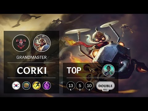 Corki Top vs Karma - KR Grandmaster Patch 9.15