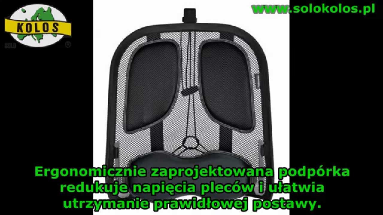 Watch Podpórka siatkowa profesjonalna Fellowes pod plecy biurowa now Podpórka siatkowa profesjonalna Fellowes pod plecy biurowa