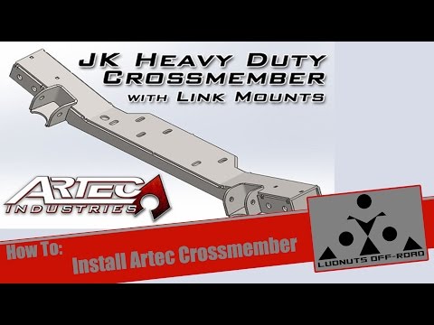 Jeep JK Artec Industries Crossmember Install
