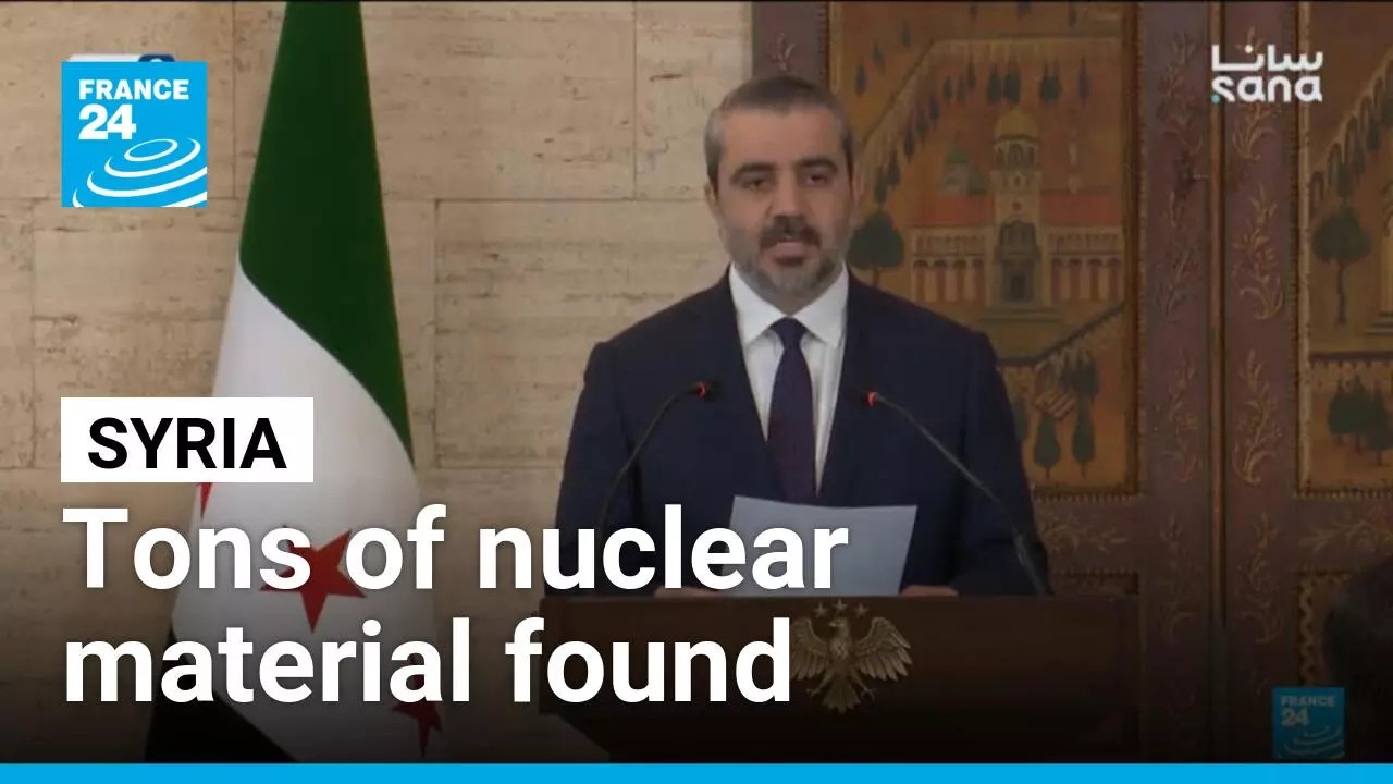 UN atomic watchdog says found tons of nuclear material at Syria site • FRANCE 24 English