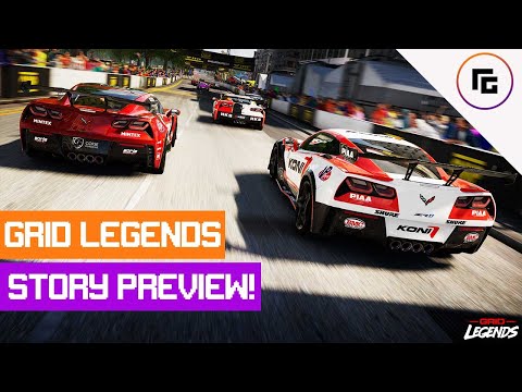 GRID Legends Story Mode Preview | Characters, cutscenes, gameplay & more!