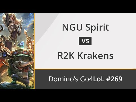 NGU Spirit vs. R2K Krakens - R32 - Domino's Go4LoL Spain #269
