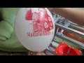 Печать на шарах станок МПШ - 05 printing balloons 