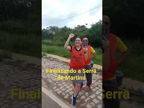 Subindo a Serra de Martins no RN. vídeo 3. #corridaderua Louvado seja o Senhor.