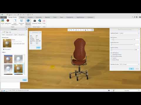 Advanced Rendering in Creo 4.0 with Render Studio